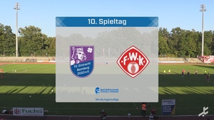 FC Eintracht Bamberg - FC Würzburger Kickers