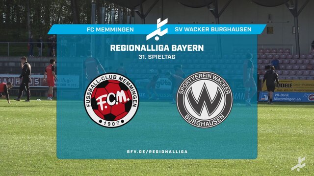 FC Memmingen - SV Wacker Burghausen