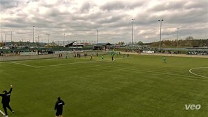 1:0 Lukas Beszczynski per direkt verwandeltem Eckstoß