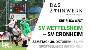 Highlights SV Wettelsheim - SV Cronheim 10:2 (4:1)
