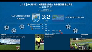 1. JFG Donautal Bad Abbach - JFG Region Dietfurt