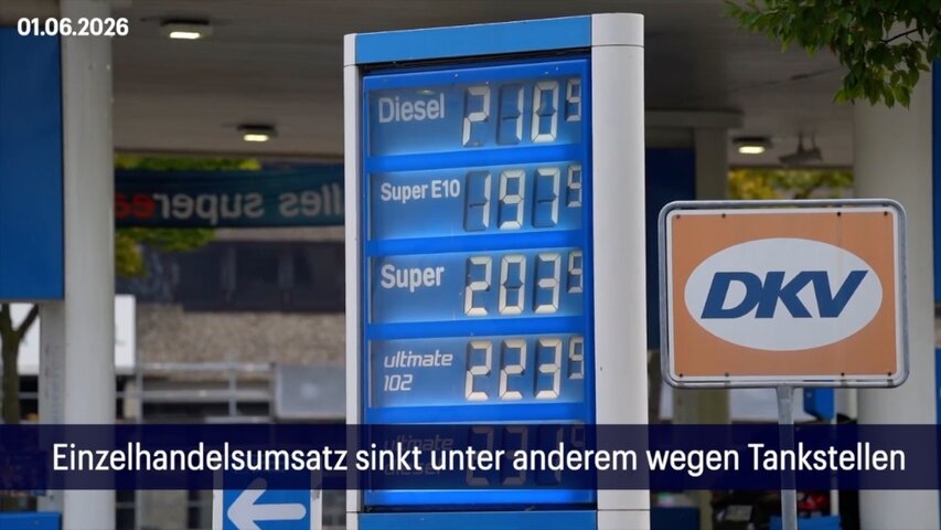 60 Sekunden Wirtschaft am 01.06.2026