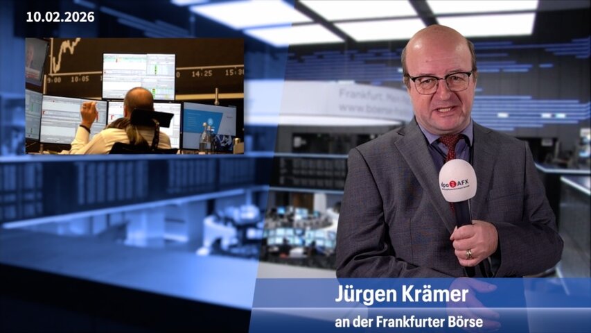 Dax hält sich knapp über 25.000 Punkten