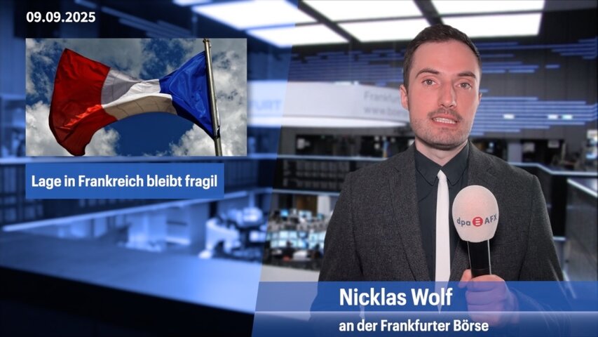 Dax dreht ins Minus - Lage in Frankreich bleibt fragil