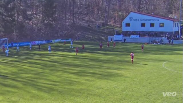 Mönchröden - Fuchsstadt, 2:1 durch Noah Büchner per Seitfallzieher