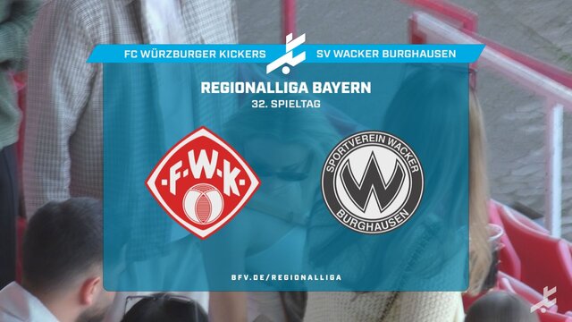 FC Würzburger Kickers - SV Wacker Burghausen