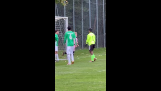 Das 0:1 durch Philipp H.