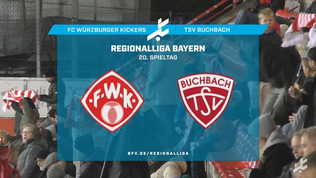 FC Würzburger Kickers - TSV Buchbach