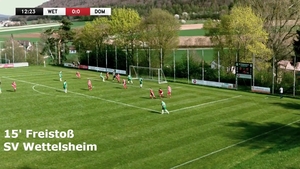 Highlights SV Wettelsheim - FC Dombühl 0:2 (0:0) am 22.04.2023