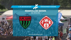 1. FC Schweinfurt 1905 - FC Würzburger Kickers