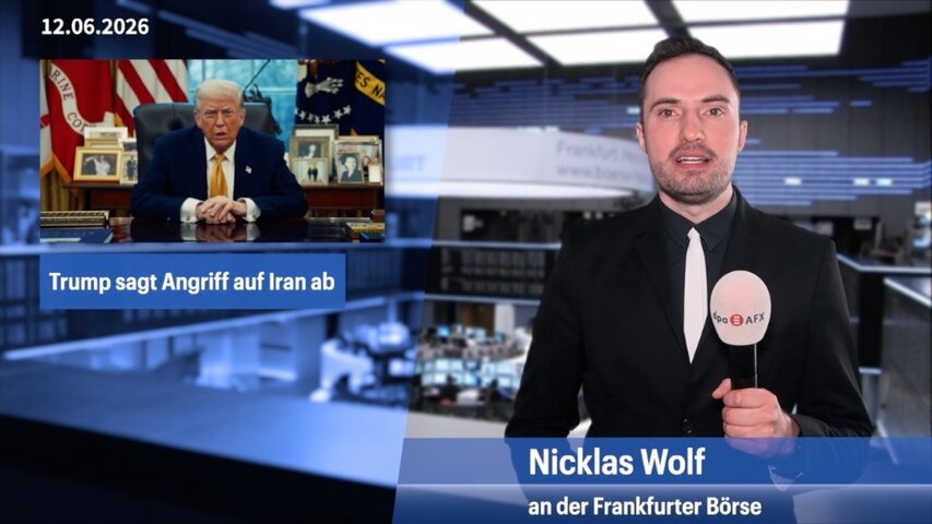 Dax kräftig erholt erwartet - Trump kündigt abermals Iran-Abkommen an