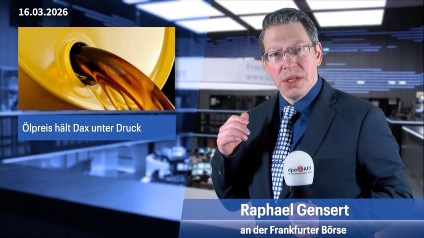 Ölpreis hält Dax unter Druck