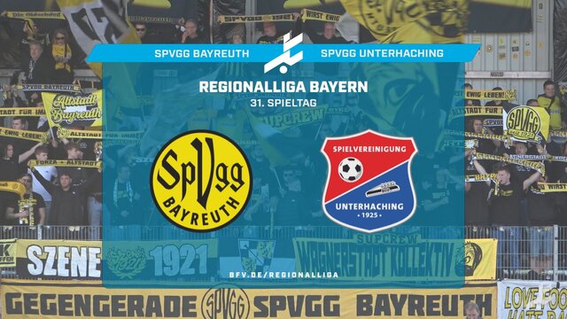 SpVgg Bayreuth - SpVgg Unterhaching