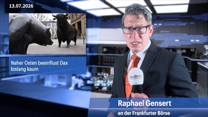 Dax trotz Nahost-Krise im Plus, Tech-Werte aber unter Druck