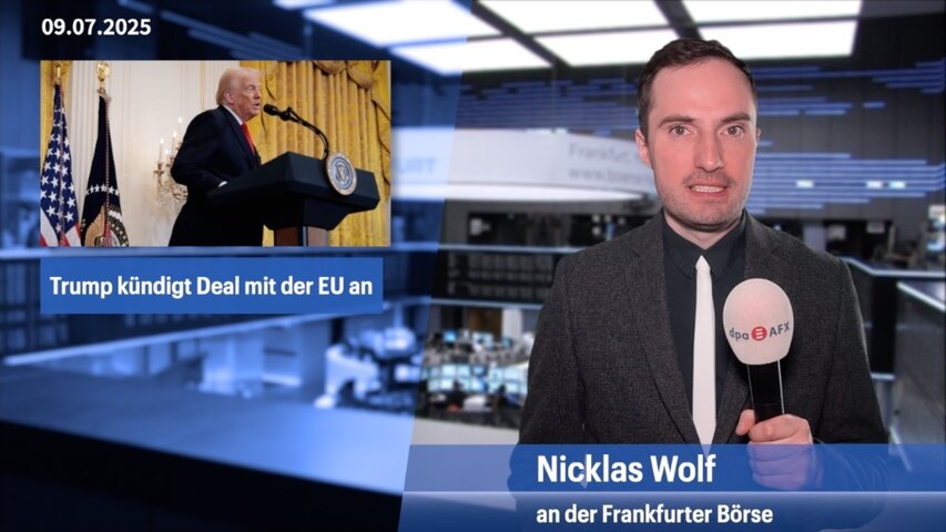 Dax dürfte weiter auf Rekord zusteuern - EU und USA vor Zolleinigung?