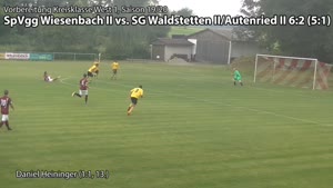 SG SV Waldstetten2/Eintracht Autenried 2 - SpVgg Wiesenbach 2