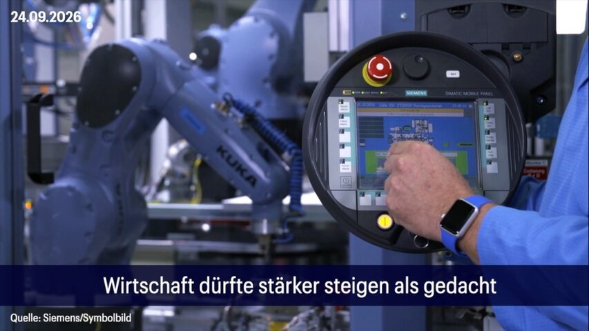 60 Sekunden Wirtschaft am 24.09.2026