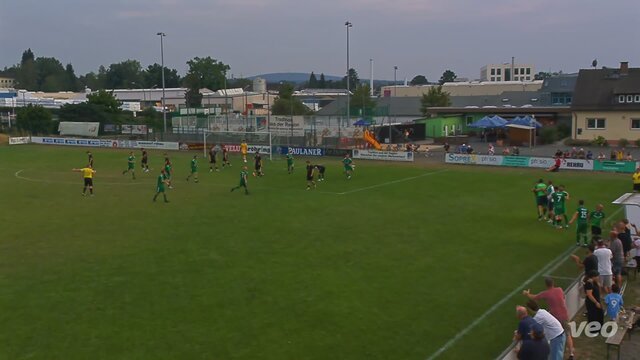 Seitfallzieher in der 90.Minute