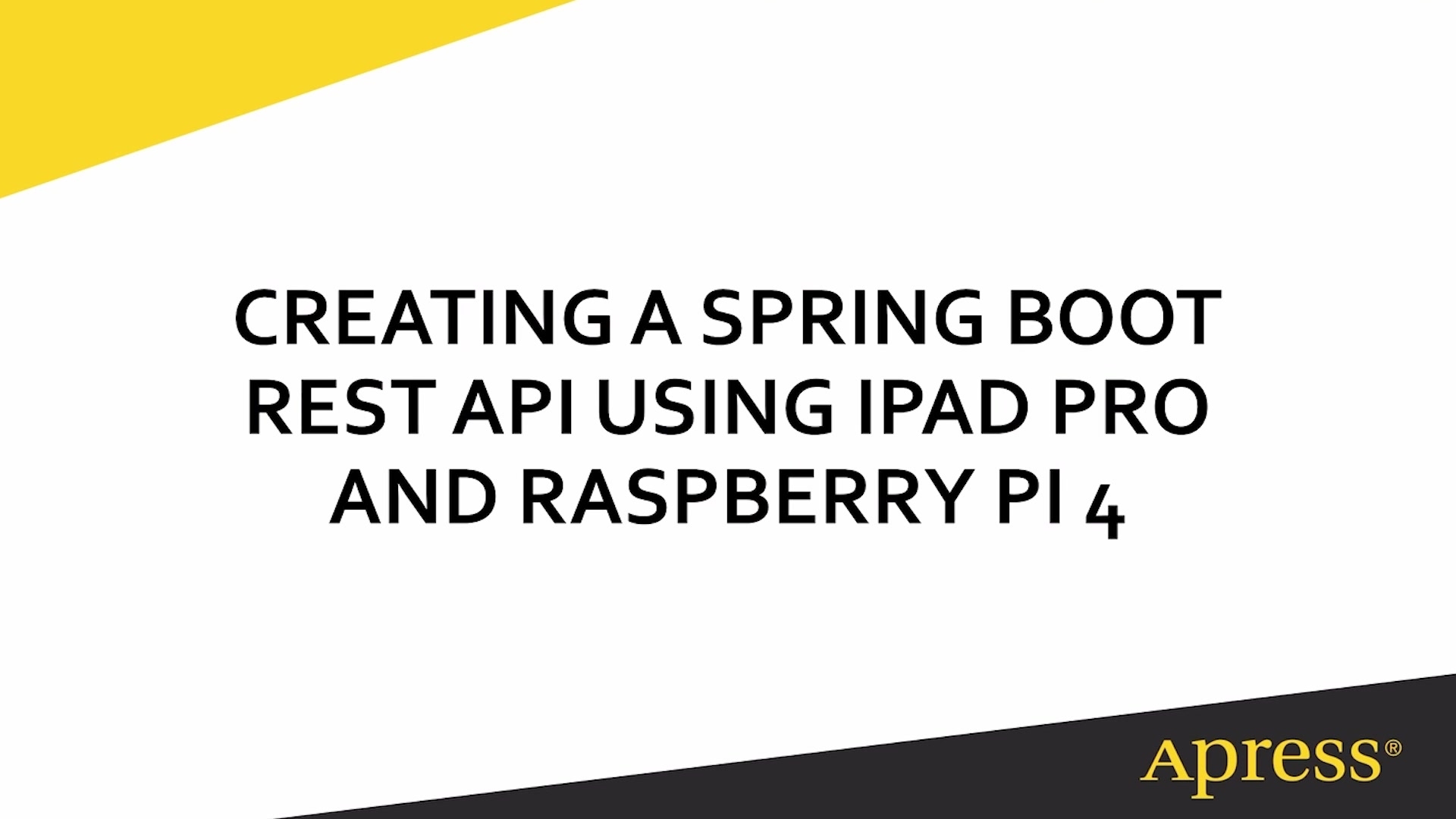 Creating api using spring on sale boot