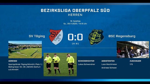 SV Töging - BSC Regensburg