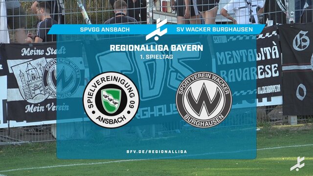 SpVgg Ansbach - SV Wacker Burghausen