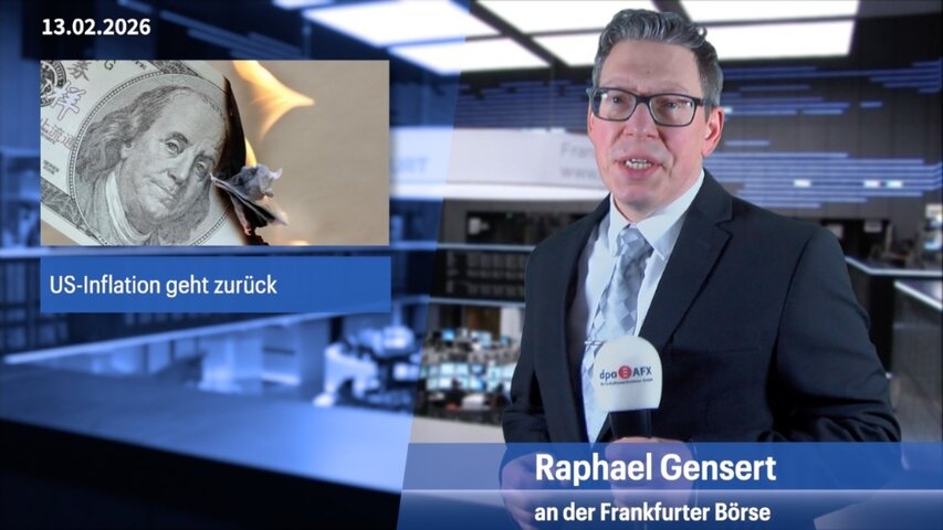 US-Inflation geht überraschend stark zurück, Dax legt zu