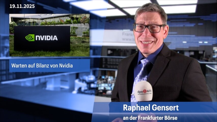 Countdown läuft zur Nvidia-Bilanz, Rheinmetall-Aktien fallen deutlich