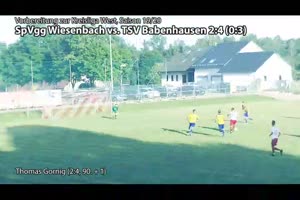 SpVgg Wiesenbach - TSV Babenhausen