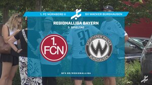 1. FC Nürnberg II - SV Wacker Burghausen