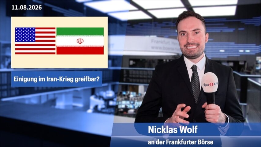 Dax erreicht Rekordhoch - Hoffnung im Iran-Krieg