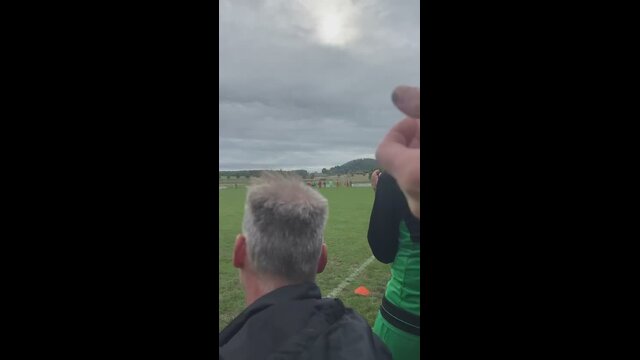 Eckball direkt verwandelt, 3:5