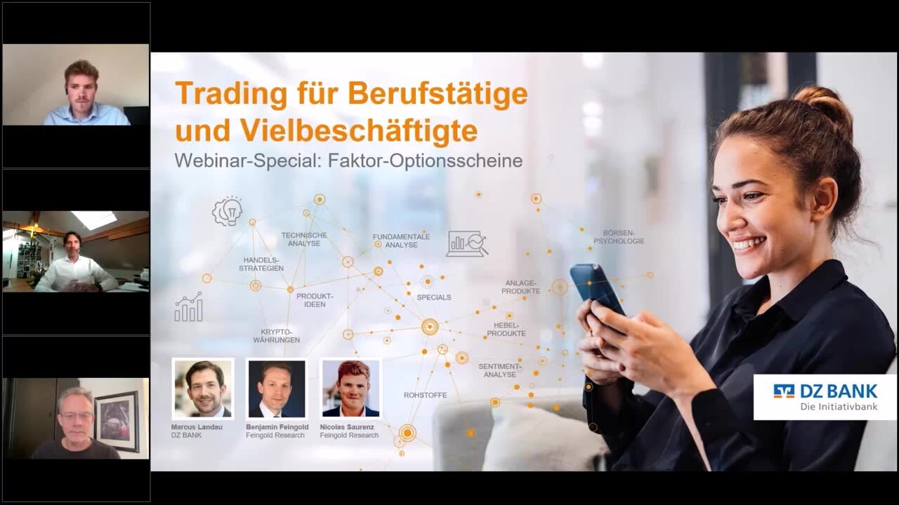 Webinar-Special: Faktor-Optionsscheine - Konstanter Hebel für dynamische Märkte