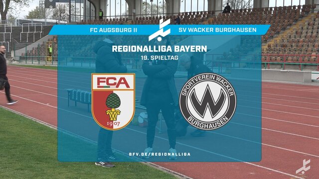 FC Augsburg II - SV Wacker Burghausen