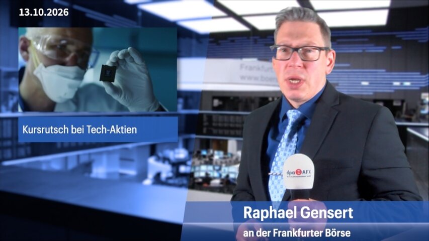 Tech-Aktien geben nach, Dax dämmt Verluste ein