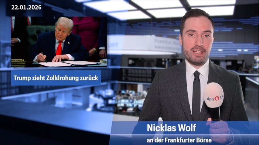 Doch keine Zölle: Trumps Grönland-Wende sorgt für Erleichterung im Dax