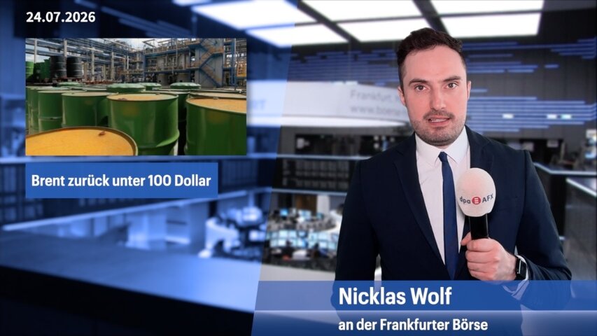 Dax steigt fast bis auf 25.000 Punkte - Ölpreise sinken und SAP überzeugt