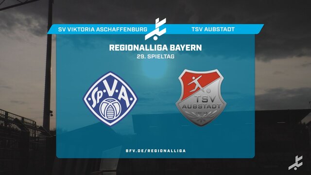 SV Viktoria Aschaffenburg – TSV Aubstadt