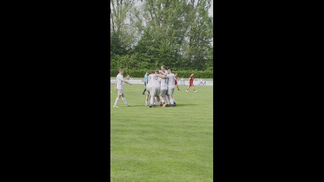Das 2:0 durch Berg Dustin