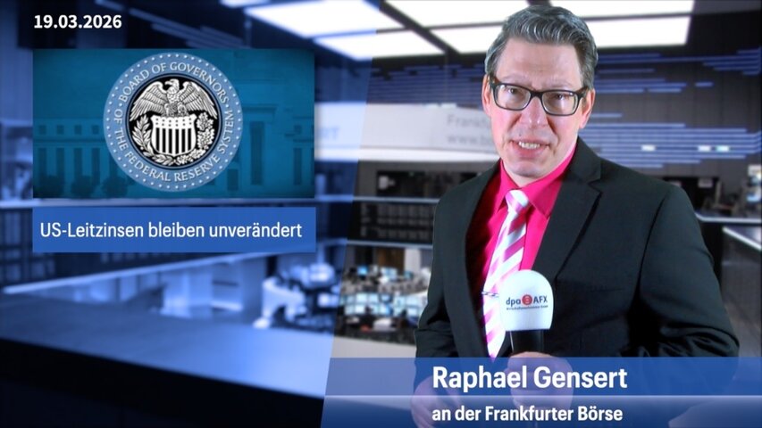 US-Leitzins unverändert, Dax mit heftigem Verlust erwartet