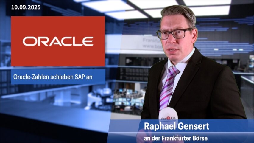 Gute Vorgaben von Oracle schieben SAP und Dax an