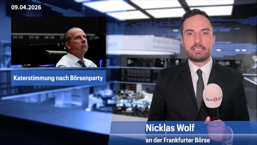 Dax mit Dämpfer nach Erholung - Waffenruhe im Iran-Krieg brüchig