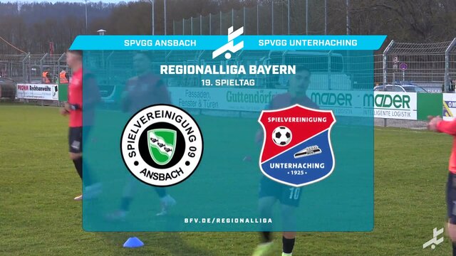 SpVgg Ansbach - SpVgg Unterhaching