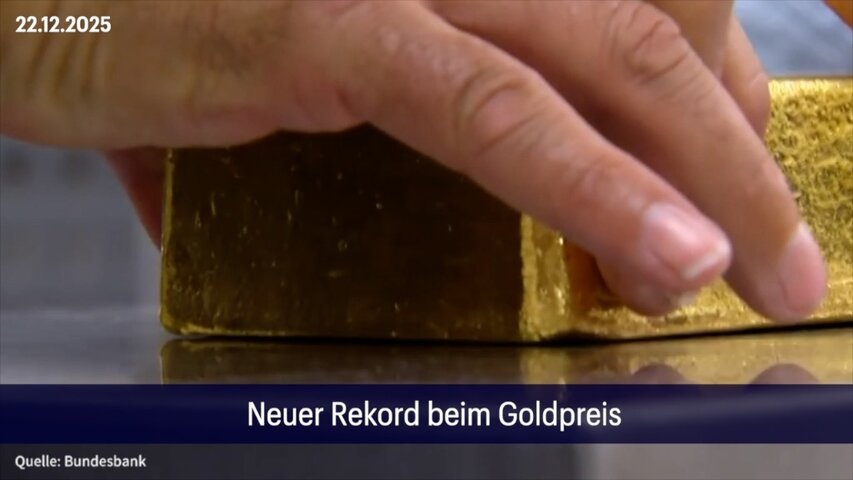 60 Sekunden Wirtschaft am 22.12.2025