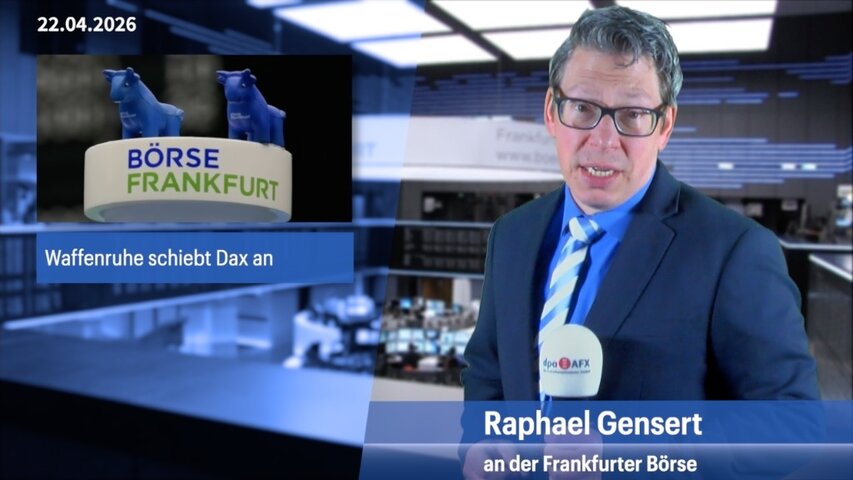 Dax dank längerer Waffenruhe im Plus