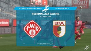 FC Würzburger Kickers - FC Augsburg II