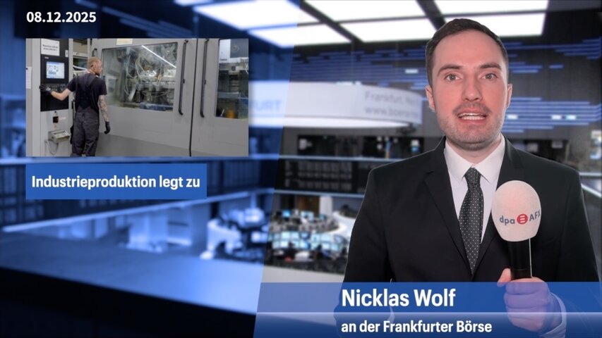 Kaum Bewegung im Dax vor Fed-Zinsentscheid - Industrieproduktion legt zu