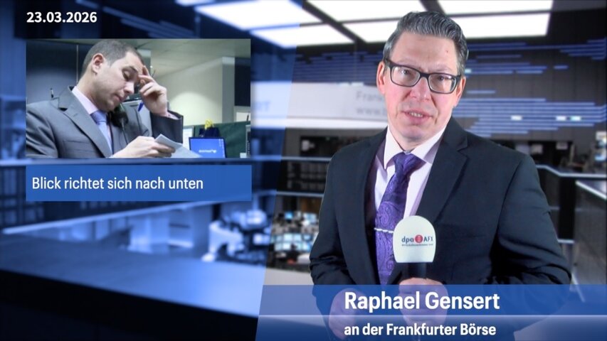 Märkte bleiben angespannt, Dax fällt weiter