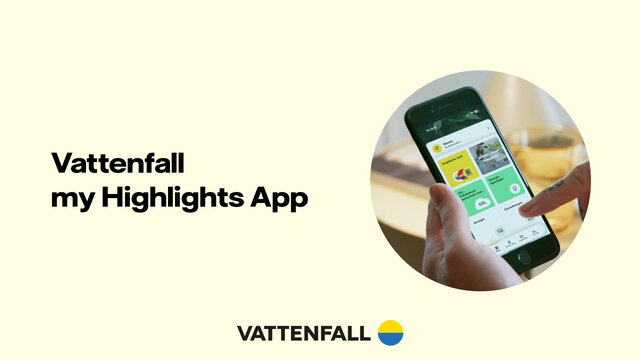 In diesem Video wird erklärt, wie die Vattenfall App funktioniert.