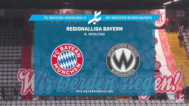 FC Bayern München II - SV Wacker Burghausen