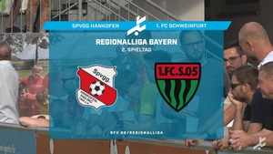 SpVgg Hankofen-Hailing - 1. FC Schweinfurt 1905